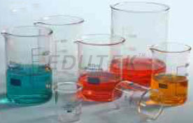 BEAKER, LOW FORM, WITH SPOUT
