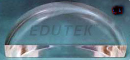 BLOCK GLASS SEMICIRCULAR