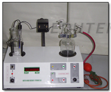 Karl Fischer Apparatus for Moisture Content Determination